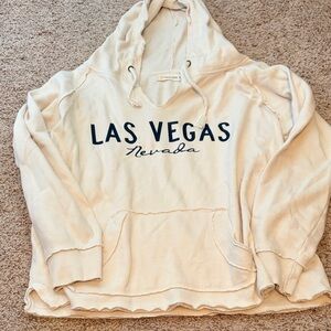 Ocean Drive Cream Fleece Hoodie